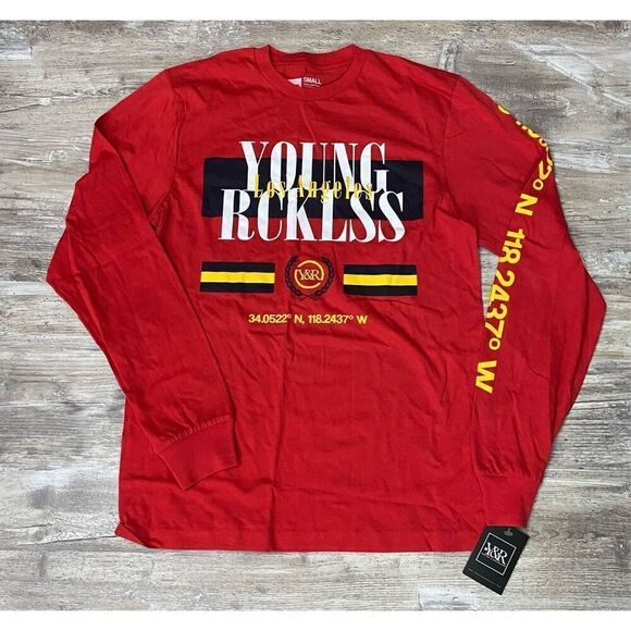 Young & Reckless Mens Shirt Size Small - Picture 1 of 3